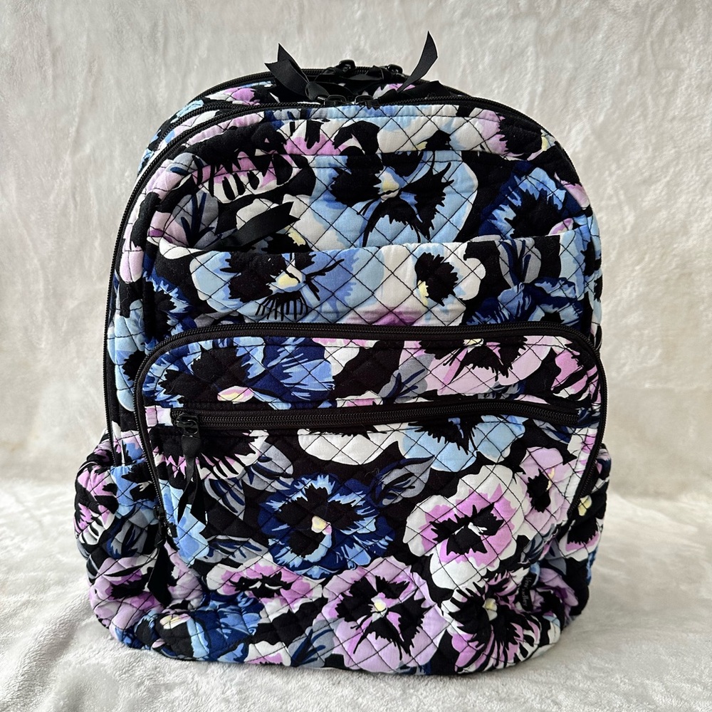 Vera Bradley - XL Campus Backpack in Recycled Cotton